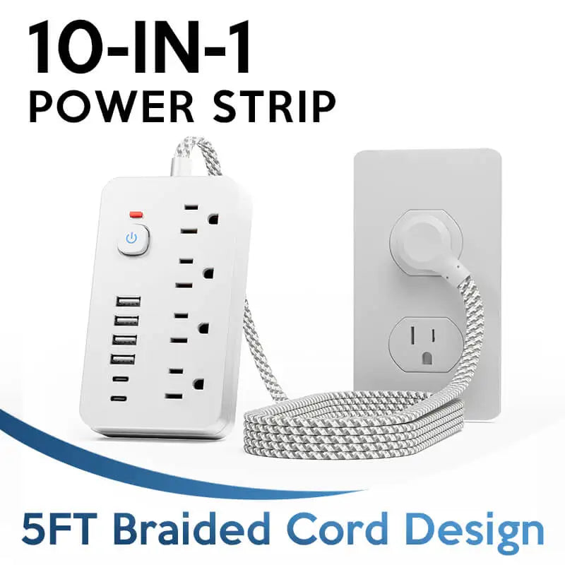 10-in-1 Power Hub with Surge Protection