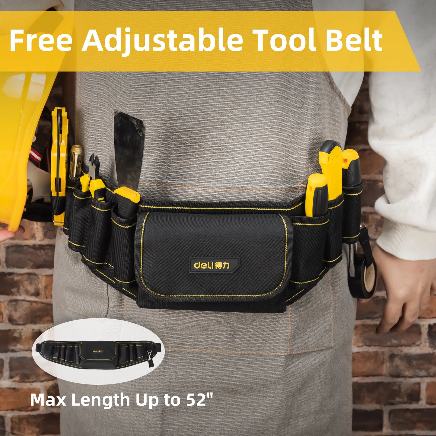 Deli Black Waist Bag
