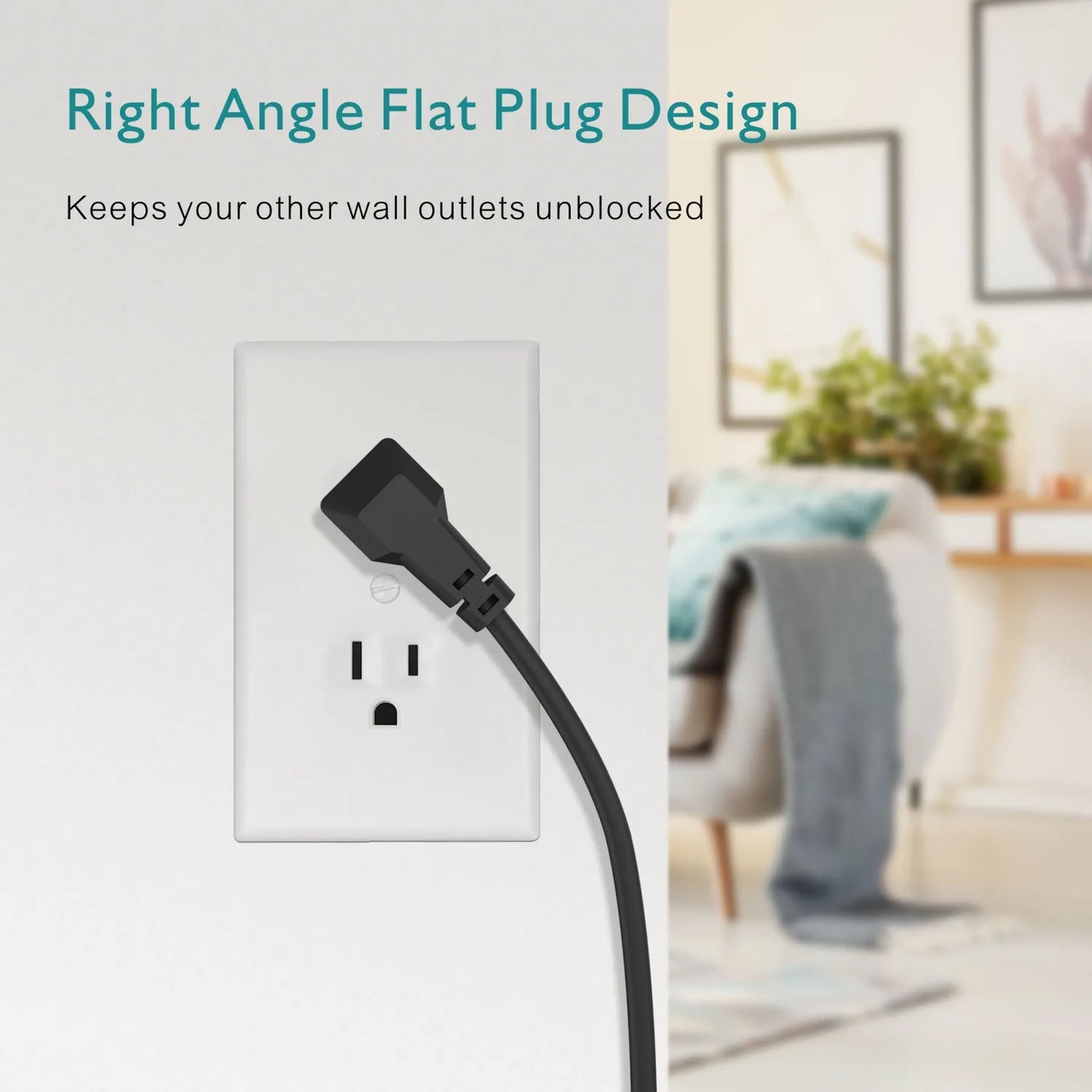 Power Outlet with Surge Protector