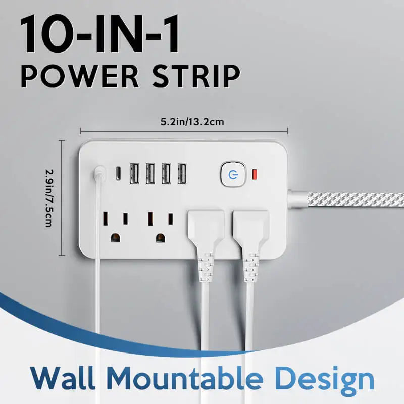 10-in-1 Power Hub with Surge Protection