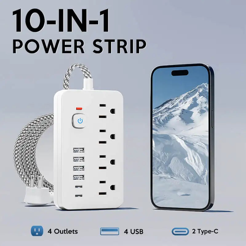 10-in-1 Power Hub with Surge Protection