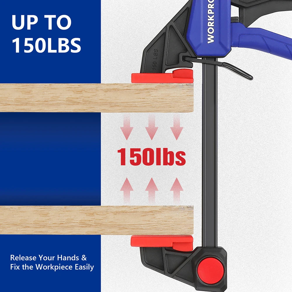4 Piece Bar Clamp Set