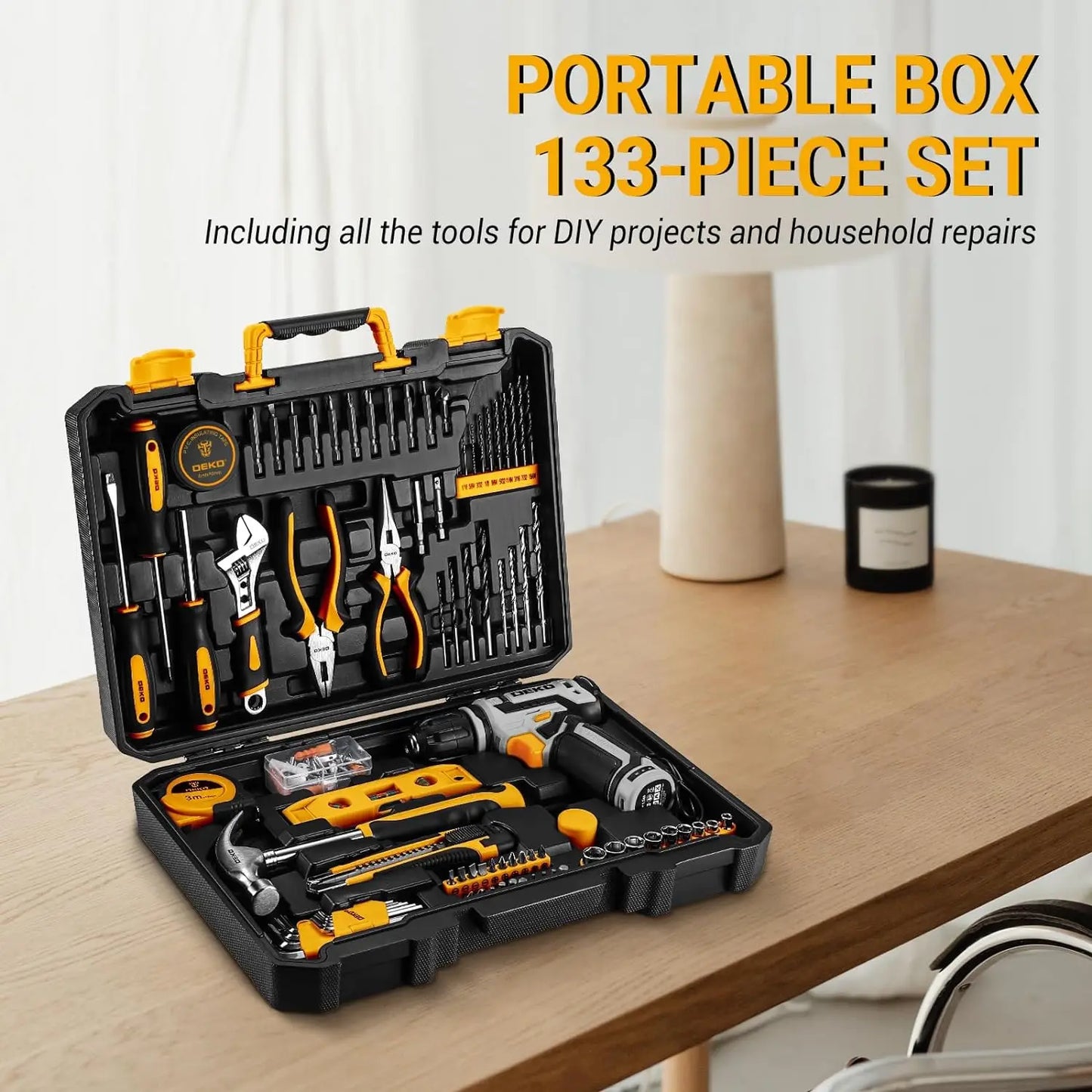 Cordless 12V Battery Electric Drill Driver