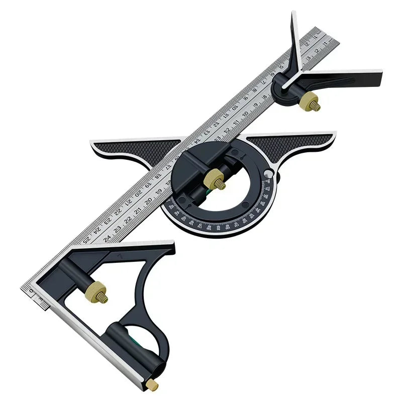 3 In 1 Square Angle Ruler Set
