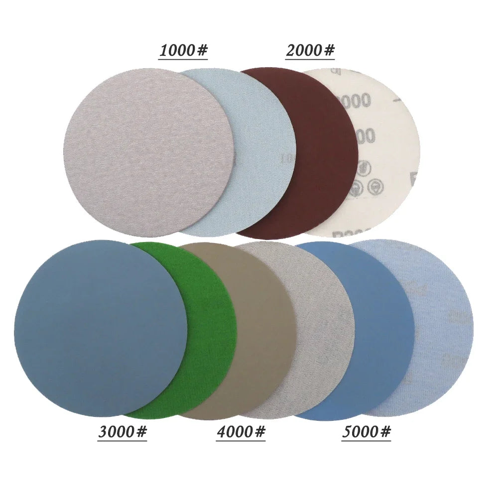 15PCS 5 Inch Sanding Discs Orbital Sander
